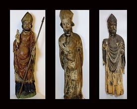 Figury biskupów z Iwkowej i Czarnego Potoku eksponowane były dotychczas na wystawie stałej, natomiast dzieło „Święty Biskup” z Biecza, ze względu na zły stan, przechowywane było w magazynie.