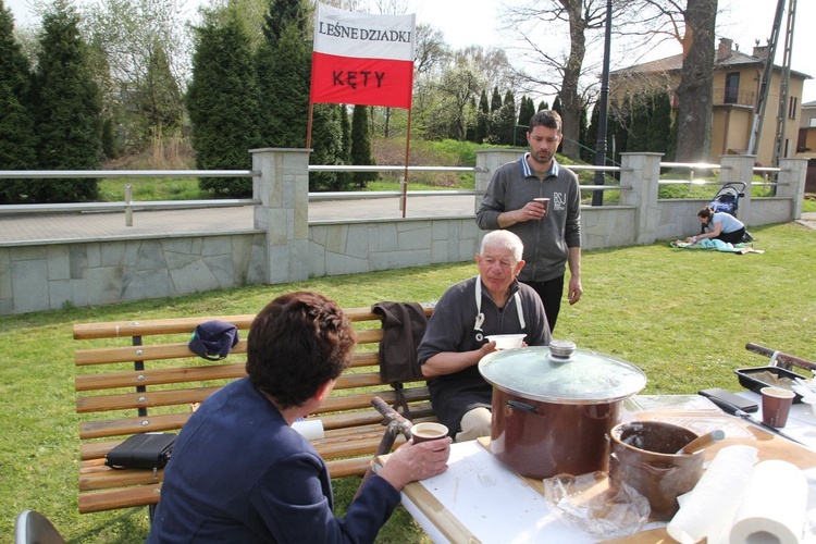 Gościna pielgrzymów łagiewnickich w Kętach-Podlesiu - 2022