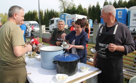 Gościna pielgrzymów łagiewnickich w Kętach-Podlesiu - 2022