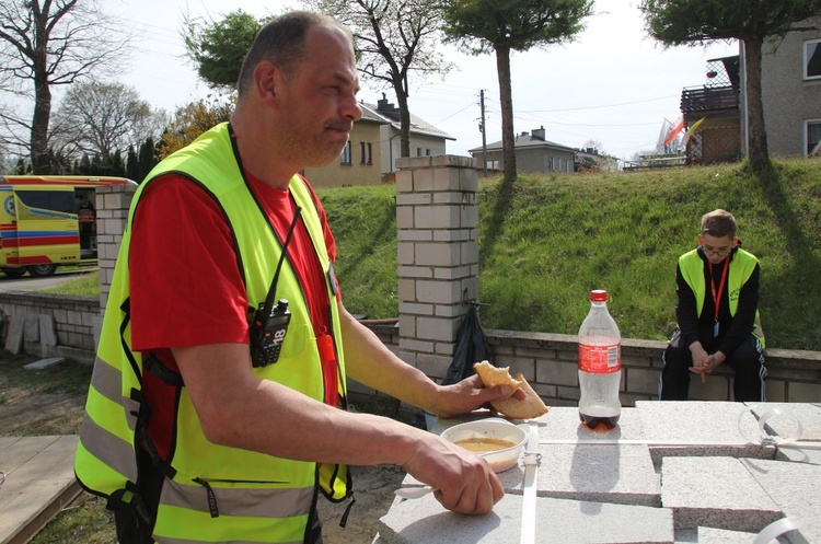 Gościna pielgrzymów łagiewnickich w Kętach-Podlesiu - 2022