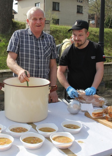 Gościna pielgrzymów łagiewnickich w Kętach-Podlesiu - 2022