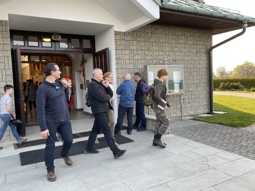 Pielgrzymi łagiewniccy z grupy św. Matki Teresy gościli w Malcu - 2022