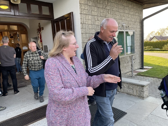 Pielgrzymi łagiewniccy z grupy św. Matki Teresy gościli w Malcu - 2022