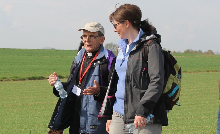 Pielgrzymi na trasie z Witkowic do Wieprza - 2022