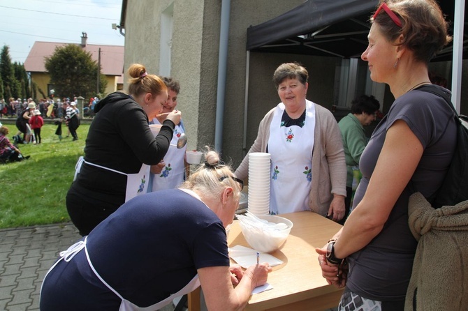 Gościna pielgrzymów łagiewnickich w Tomicach - 2022