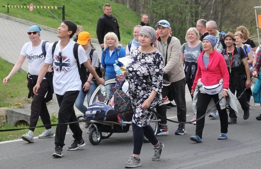 Wysoka znów powitała pielgrzymów łagiewnickich - 2022