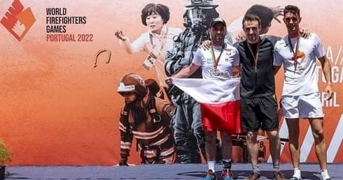 Lizbona-Krzeszów. Wicemistrz strażaków