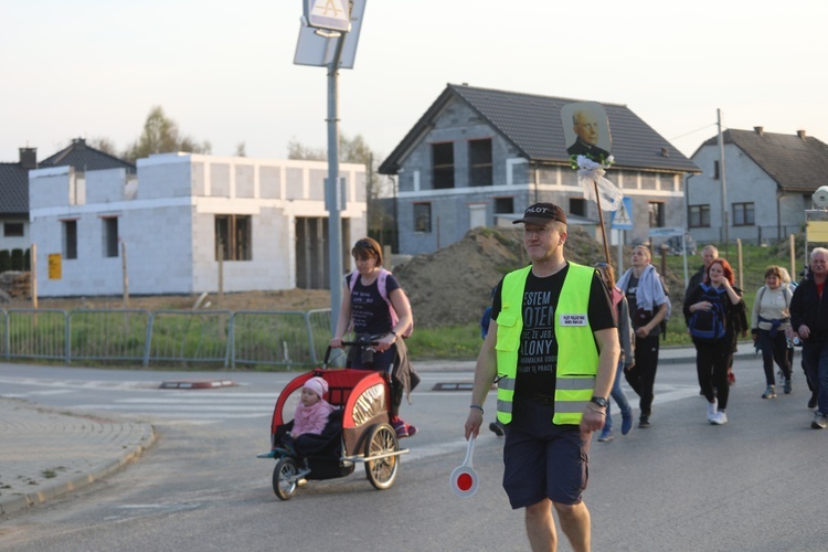 Powitanie łagiewnickich pielgrzymów w Nidku - 2022