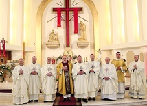 	Uczestnicy zjazdu odwiedzili sanktuarium św. Teresy Benedykty od Krzyża w Lublińcu.