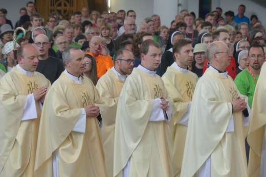 Msza św. pielgrzymów łagiewnickich w sanktuarium Bożego Miłosierdzia - 2022