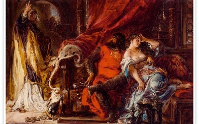 Jan Matejko
Św. Stanisław karcący Bolesława Śmiałego 
olej na desce, 1877
kolekcja prywatna