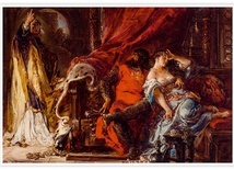 Jan Matejko
Św. Stanisław karcący Bolesława Śmiałego 
olej na desce, 1877
kolekcja prywatna