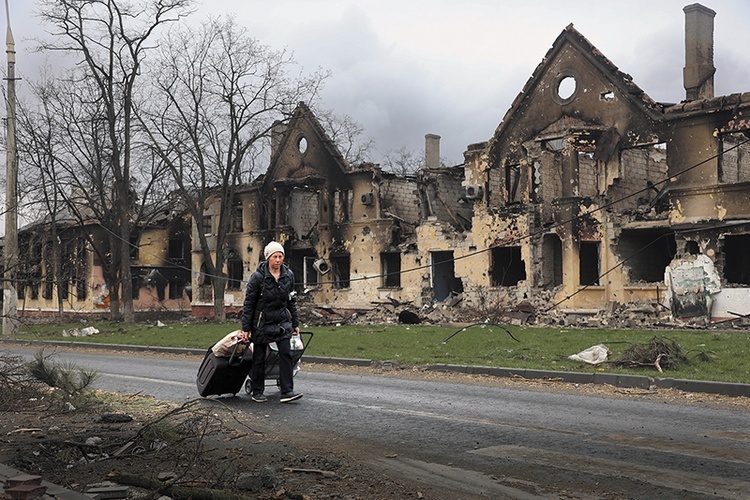 Mariupol to najbardziej zrujnowane przez rosyjską armię ukraińskie miasto.