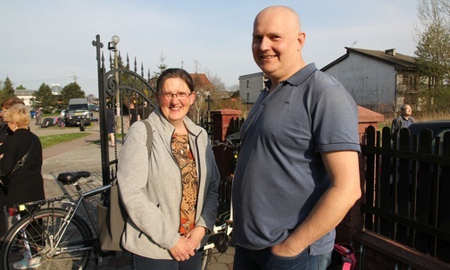 Małżonkowie Maria i Artur co roku przyjmują pielgrzymów, a i zawsze ktoś z ich rodziny pielgrzymuje pieszo do Łagiewnik.