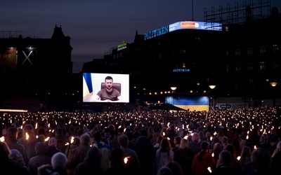 Zełenski mówił do Duńczyków w rocznicę wyzwolenia ich kraju z okupacji nazistowskiej