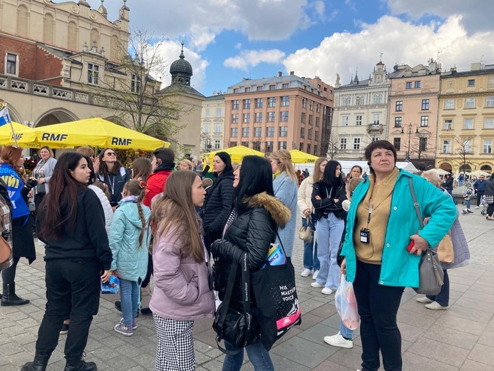 Ukraińscy goście w Krakowie