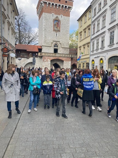 Ukraińscy goście w Krakowie