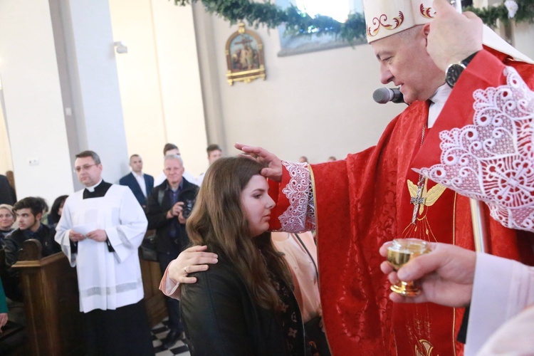 Bierzmowanie w Piwnicznej Zdroju