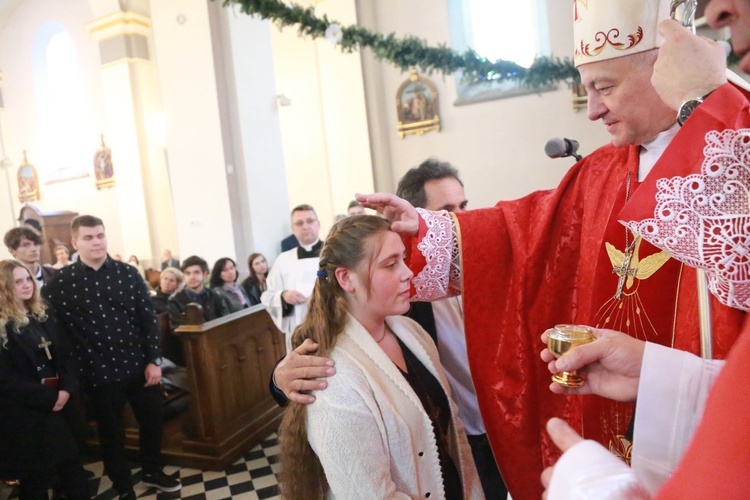 Bierzmowanie w Piwnicznej Zdroju