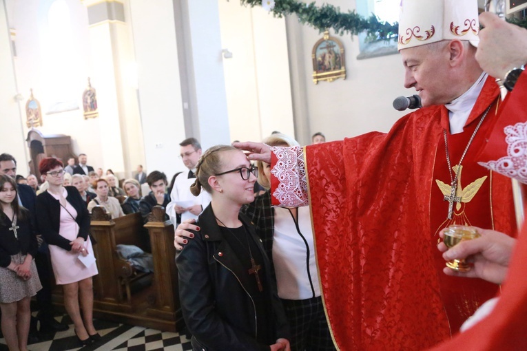 Bierzmowanie w Piwnicznej Zdroju