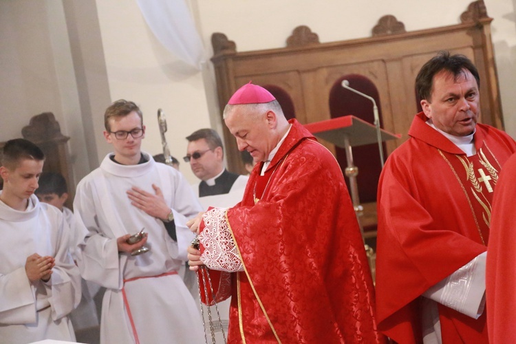 Bierzmowanie w Piwnicznej Zdroju