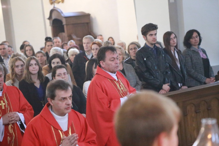 Bierzmowanie w Piwnicznej Zdroju