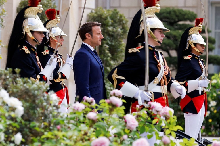 Emmanuel Macron został ponownie zaprzysiężony na prezydenta