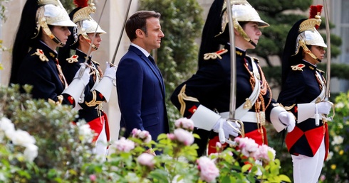 Emmanuel Macron został ponownie zaprzysiężony na prezydenta