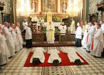 Święcenia diakonatu w parafii św. Jakuba w Głusku.