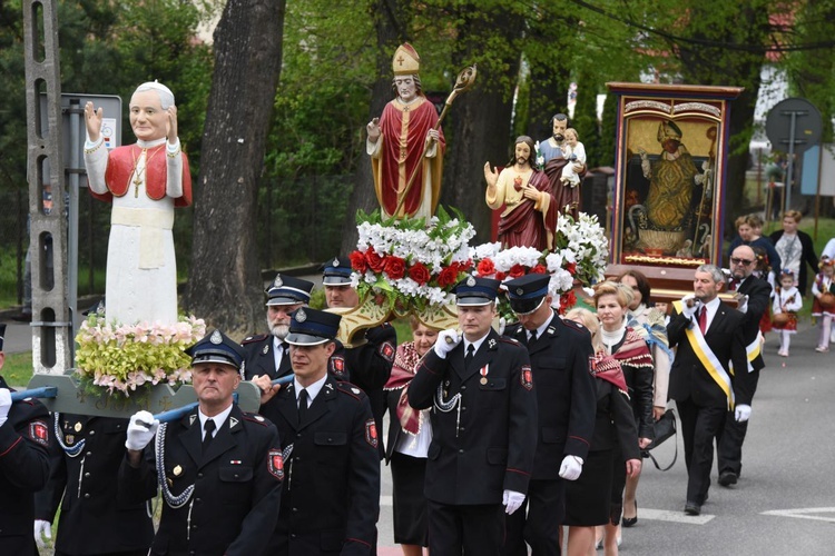 Procesja stanisławowska w Szczepanowie