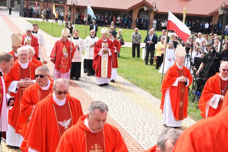 Msza św. jubileuszowa w Szczepanowie