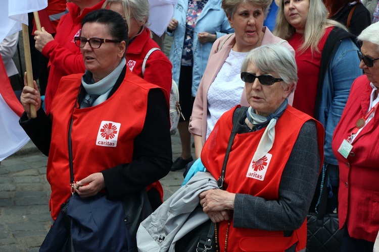 Zjazd Parafialnych Zespołów Caritas na Ostrowie Tumskim