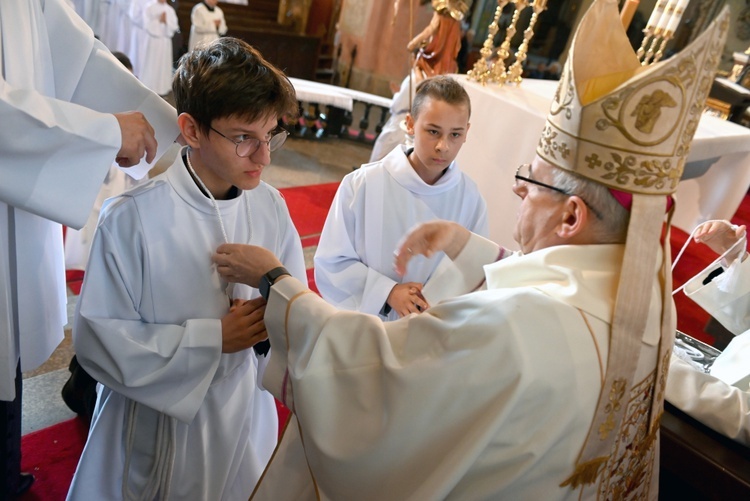 Błogosławieństwo lektorów, ceremoniarzy i nadzwyczajnych szafarzy