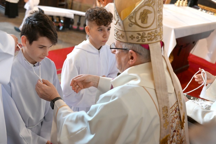 Błogosławieństwo lektorów, ceremoniarzy i nadzwyczajnych szafarzy