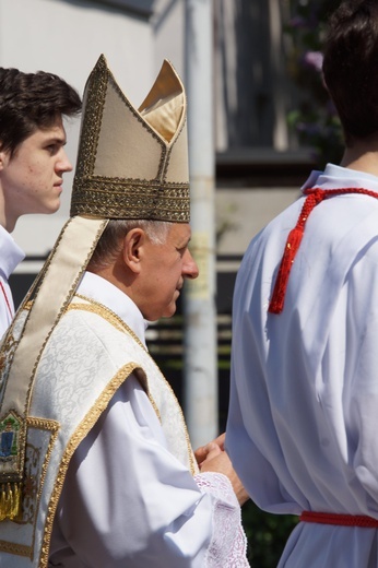Relikwie św. Jana Pawła II w parafii pw. Świętej Trójcy we Wrocławiu-Krzykach