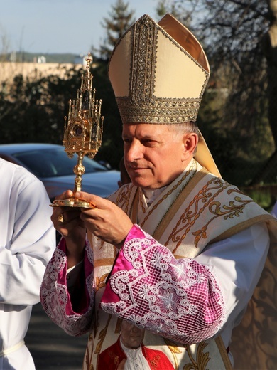 Wałbrzych odwiedził abp M. Mokrzycki