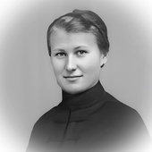 Siostra Maria Dulcissima Hoffmann w 1927 r. jako postulantka.