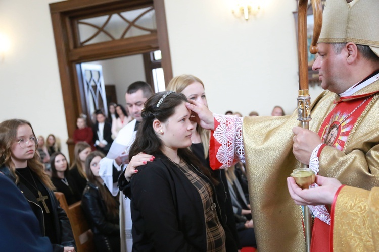 Bierzmowanie w Stróżach