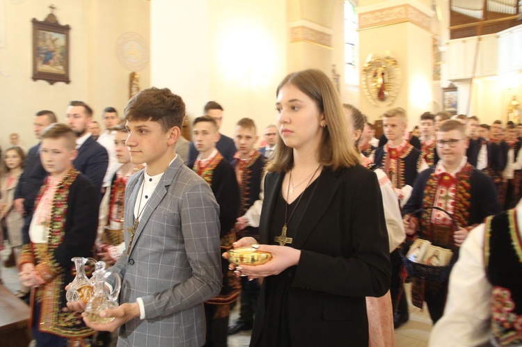 Bierzmowanie w Podegrodziu 2022