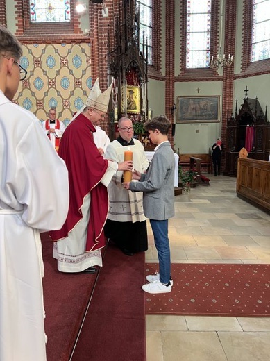 Bierzmowanie w Żarach