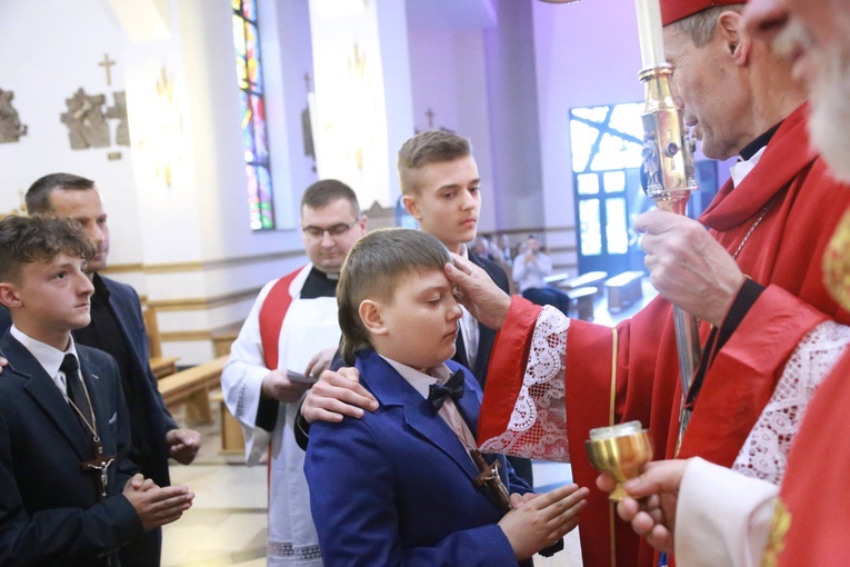 Bierzmowanie w Jodłowej