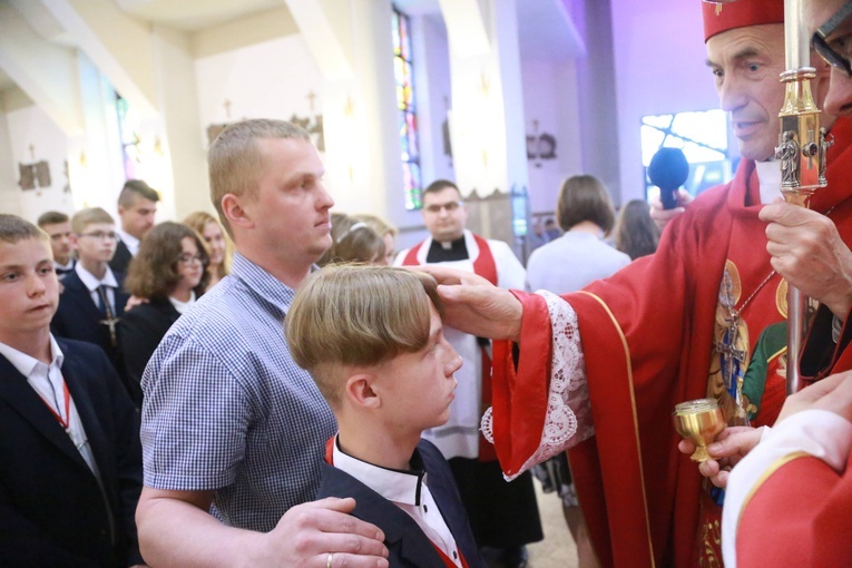 Bierzmowanie w Jodłowej