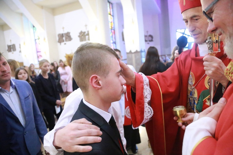 Bierzmowanie w Jodłowej