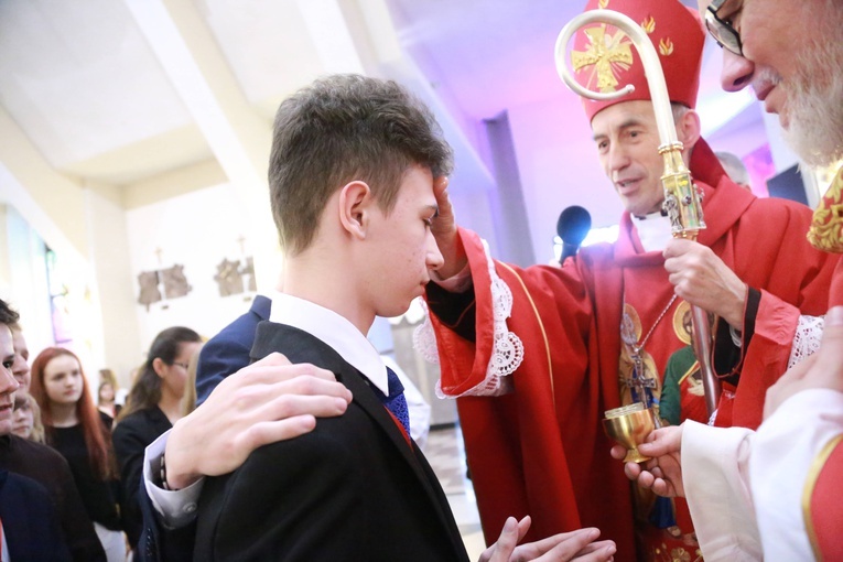 Bierzmowanie w Jodłowej