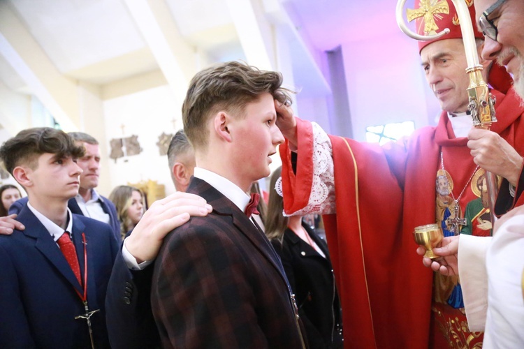 Bierzmowanie w Jodłowej
