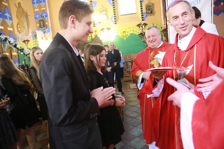 Bierzmowanie w Przeczycy