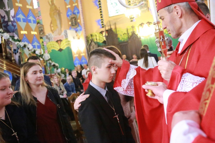 Bierzmowanie w Przeczycy