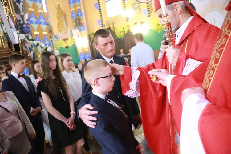 Bierzmowanie w Przeczycy