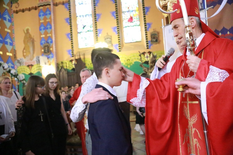 Bierzmowanie w Przeczycy