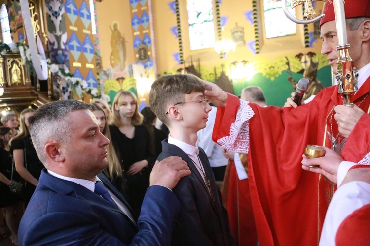 Bierzmowanie w Przeczycy